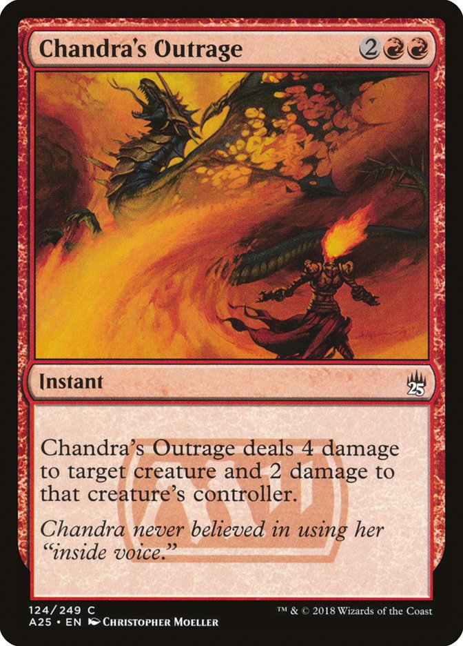 Chandra's Outrage [Masters 25] | Golgari Games