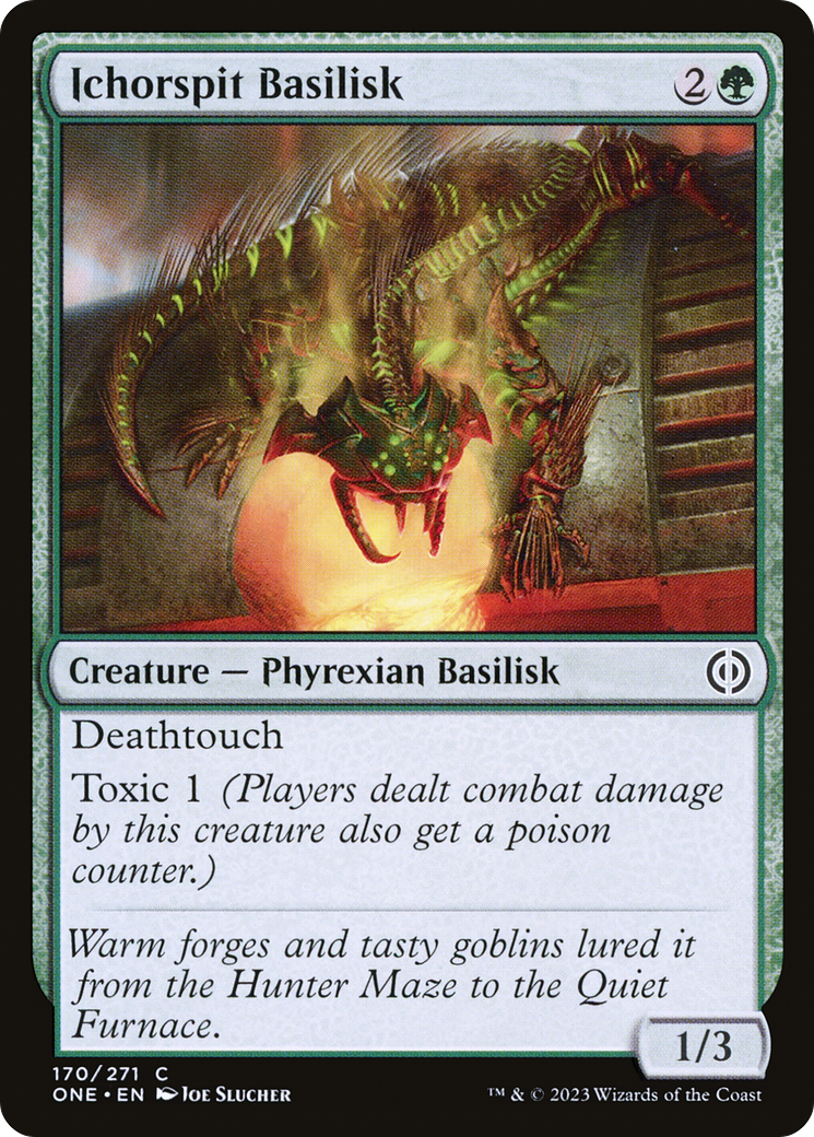 Ichorspit Basilisk [Phyrexia: All Will Be One] | Local Legends