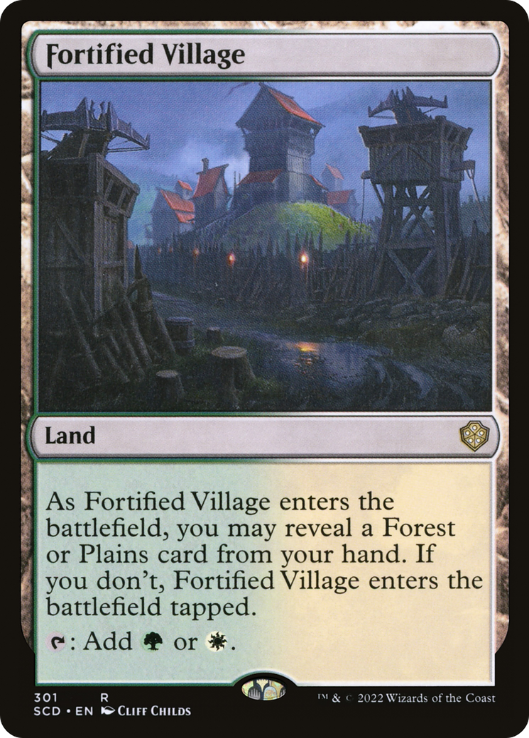 Fortified Village [Starter Commander Decks] | Local Legends