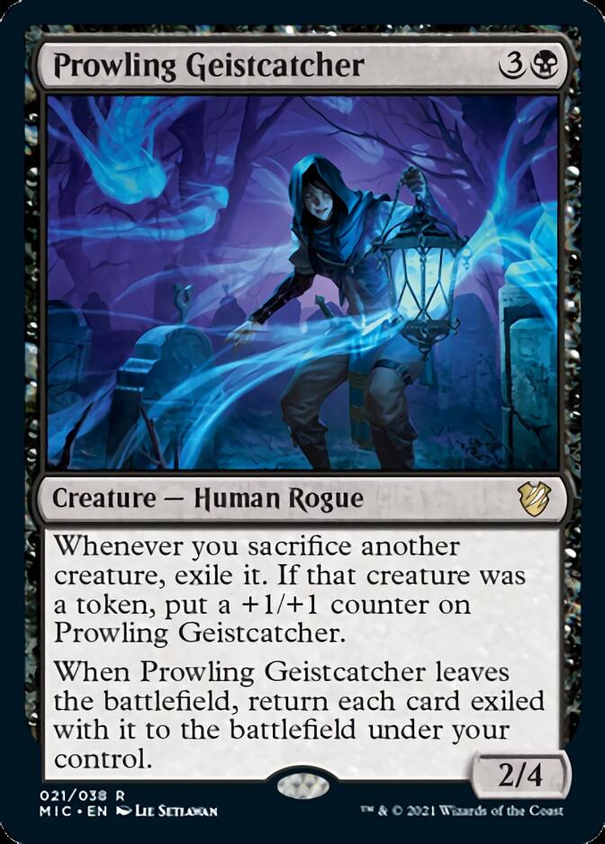 Prowling Geistcatcher [Innistrad: Midnight Hunt Commander] | Golgari Games