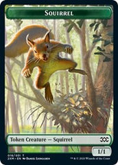 Squirrel // Thopter (008) Double-sided Token [Double Masters Tokens] | Golgari Games