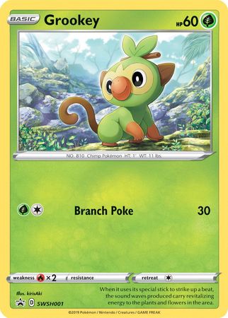 Grookey (SWSH001) [Sword & Shield: Black Star Promos] | Golgari Games