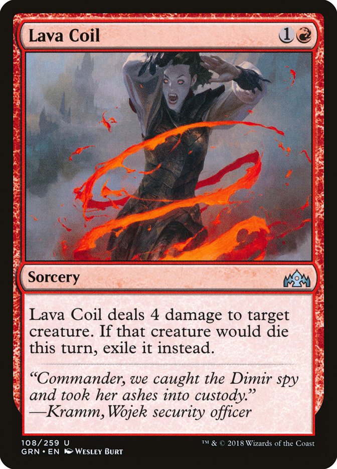 Lava Coil [Guilds of Ravnica] | Local Legends
