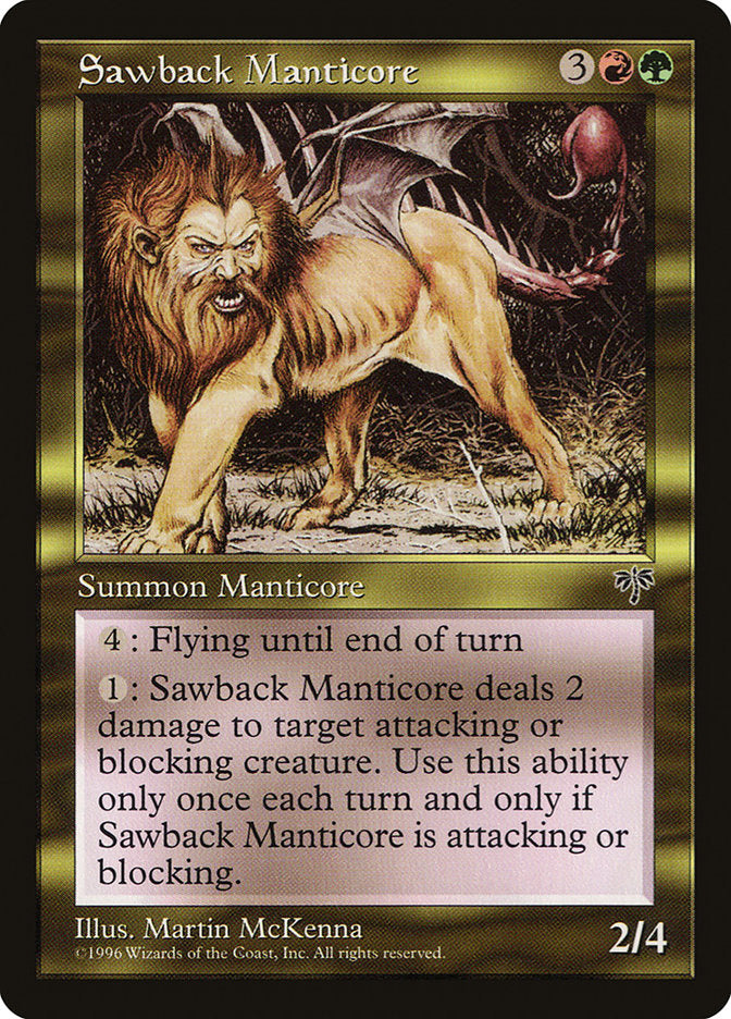 Sawback Manticore [Mirage] | Local Legends