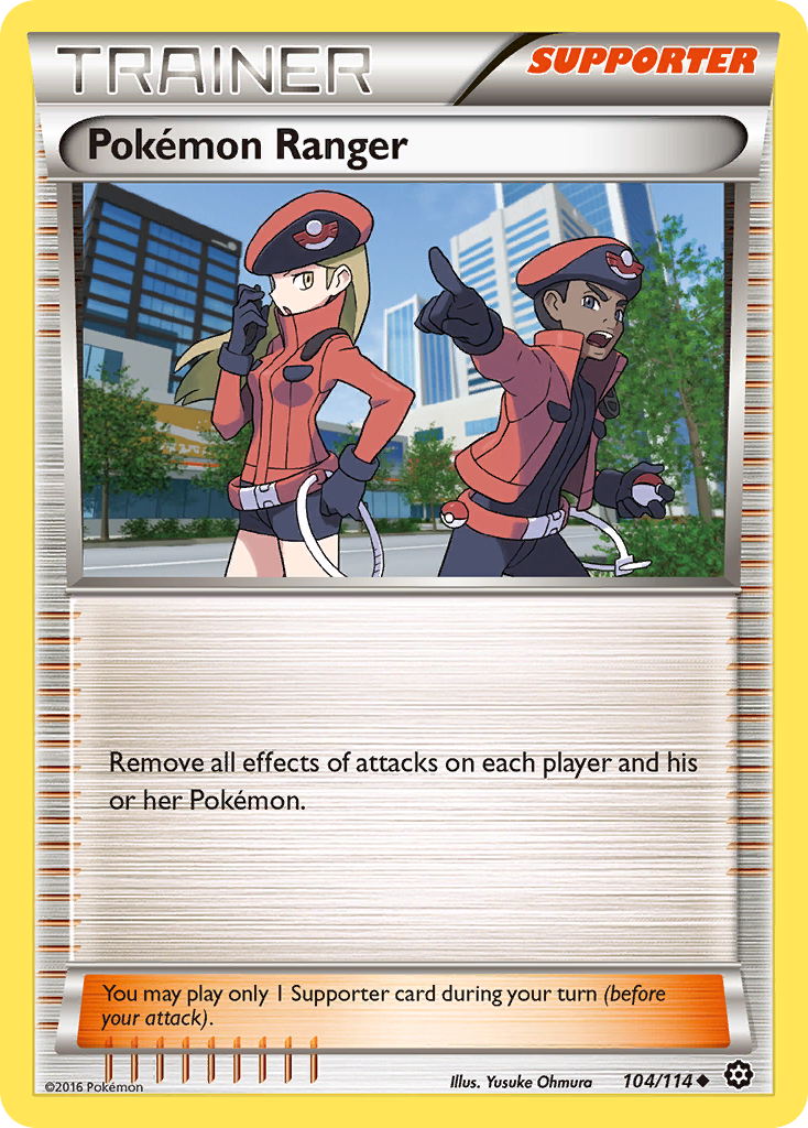 Pokemon Ranger (104/114) [XY: Steam Siege] | Golgari Games