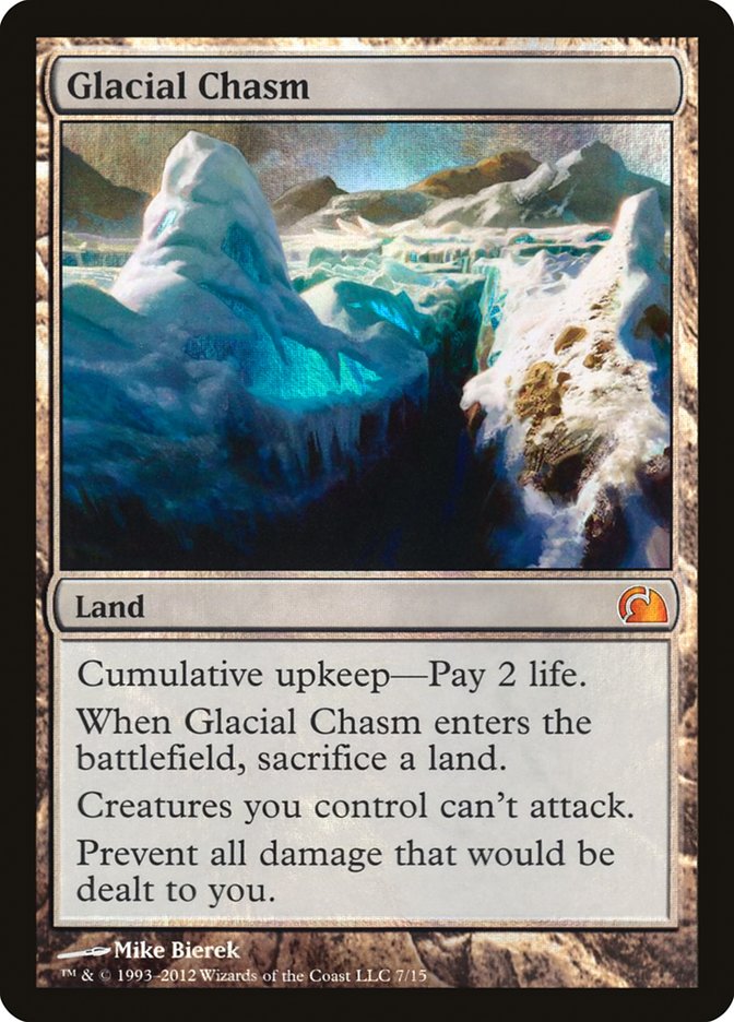 Glacial Chasm [From the Vault: Realms] | Golgari Games