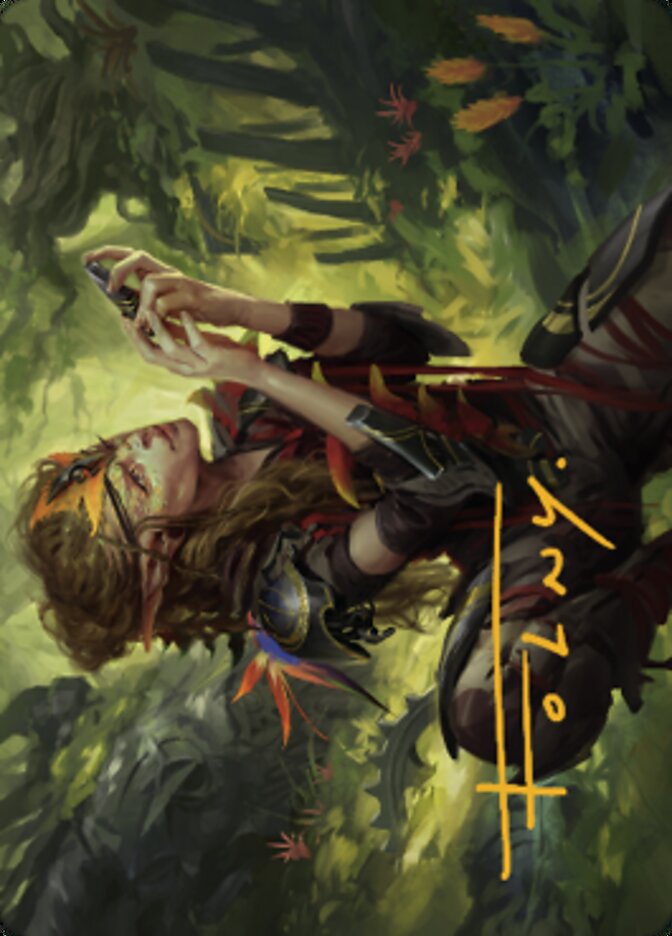 Meria, Scholar of Antiquity Art Card (Gold-Stamped Signature) [Dominaria United Art Series] | Local Legends