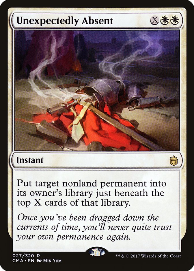 Unexpectedly Absent [Commander Anthology] | Local Legends