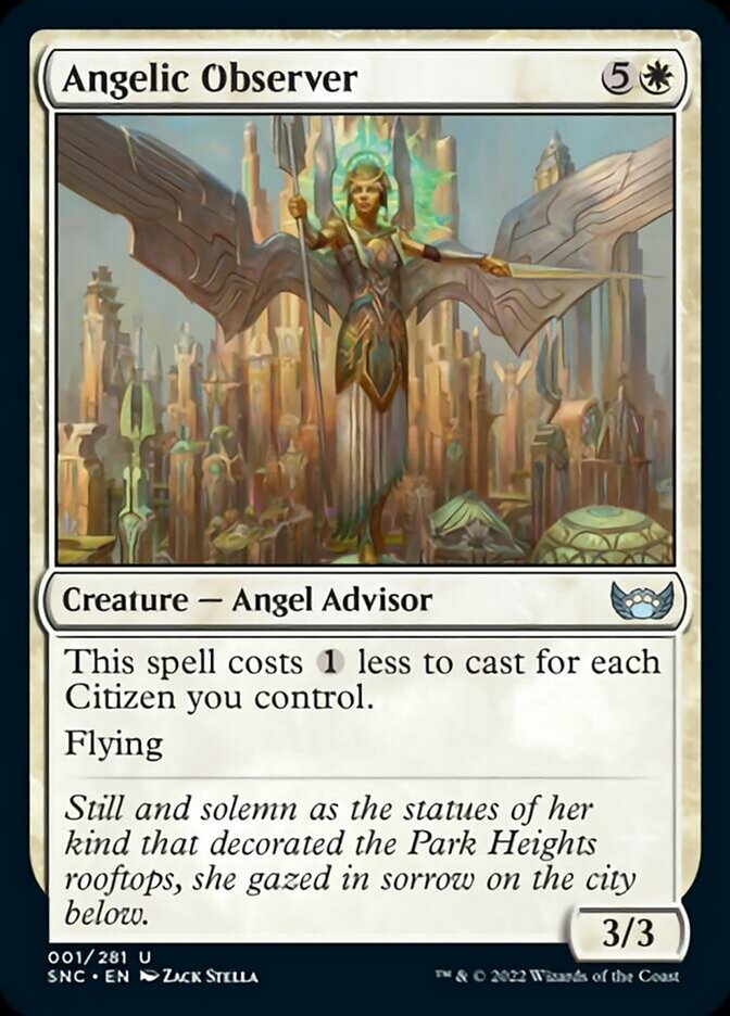 Angelic Observer [Streets of New Capenna] | Golgari Games