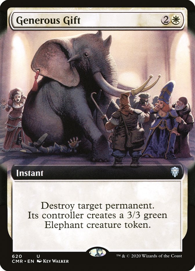 Generous Gift (Extended Art) [Commander Legends] | Local Legends