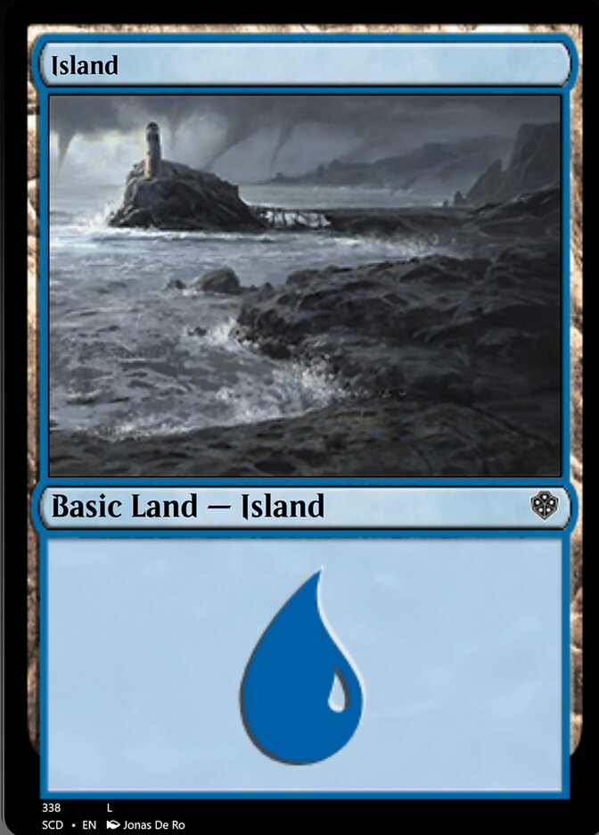 Island (338) [Starter Commander Decks] | Golgari Games