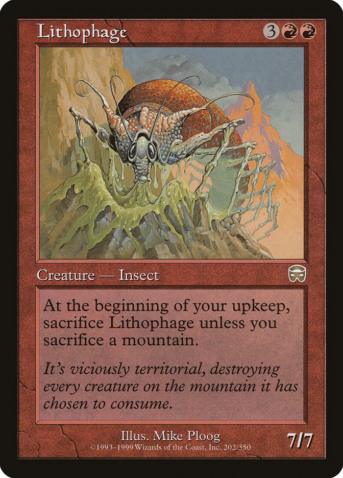 Lithophage [Mercadian Masques] | Local Legends