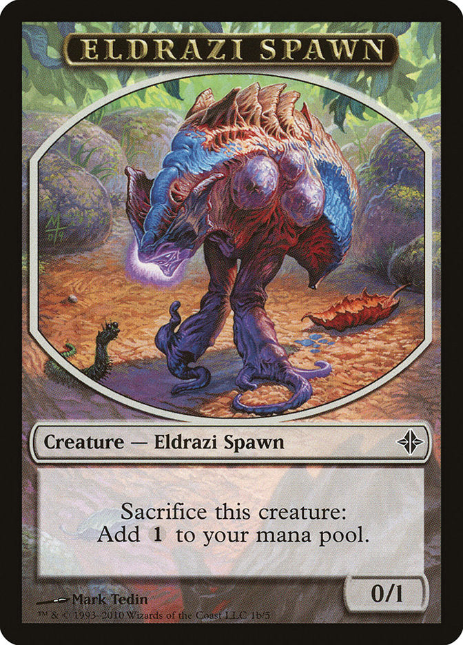 Eldrazi Spawn Token (1b/5) [Rise of the Eldrazi Tokens] | Golgari Games