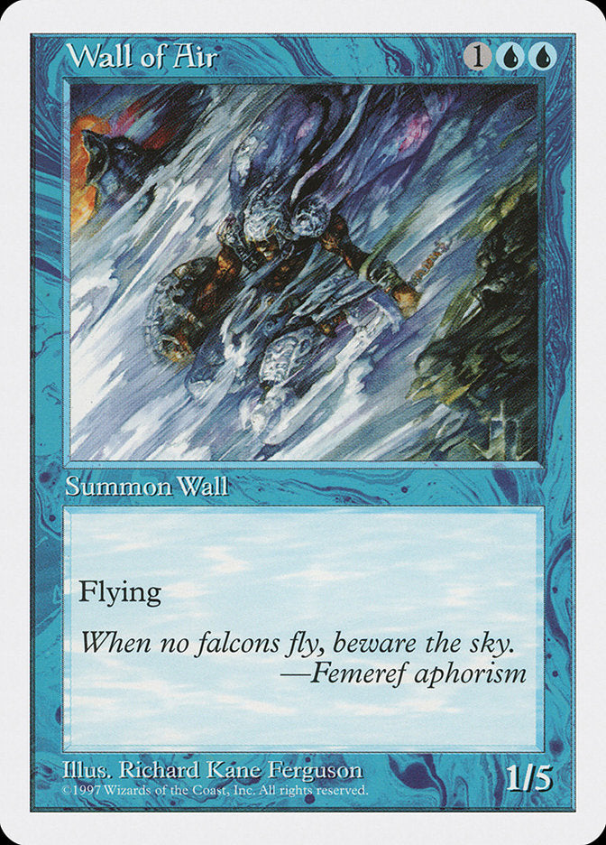 Wall of Air [Fifth Edition] | Local Legends