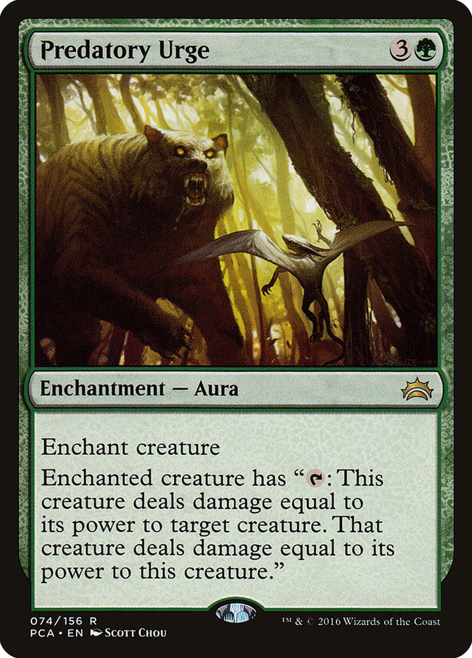 Predatory Urge [Planechase Anthology] | Local Legends