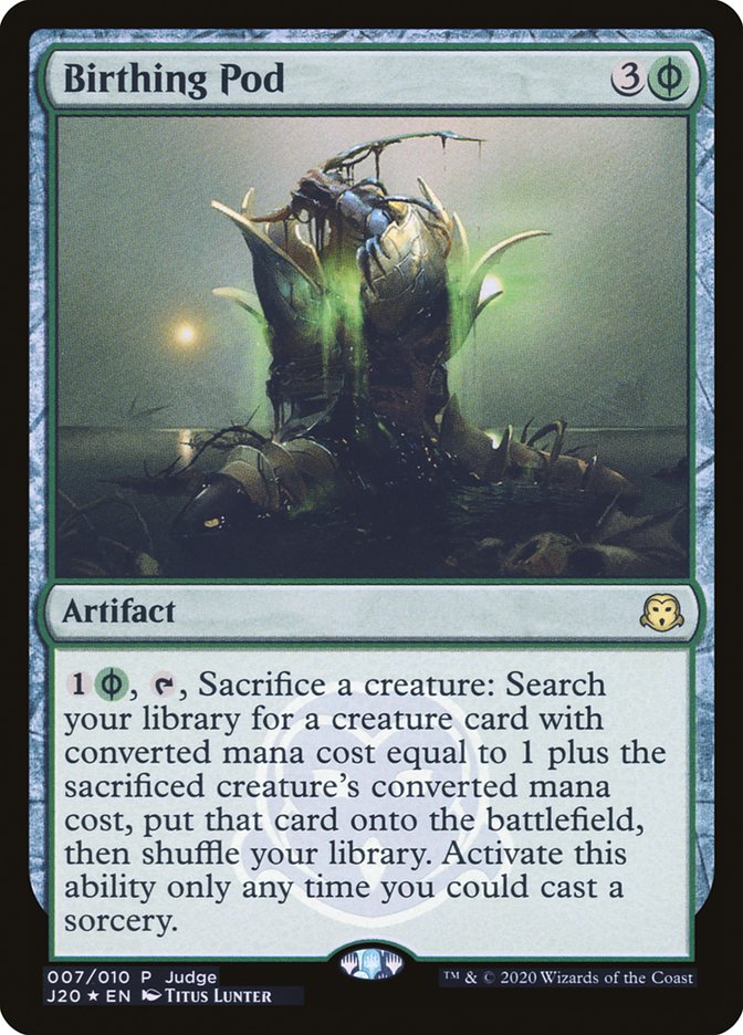 Birthing Pod [Judge Gift Cards 2020] | Local Legends