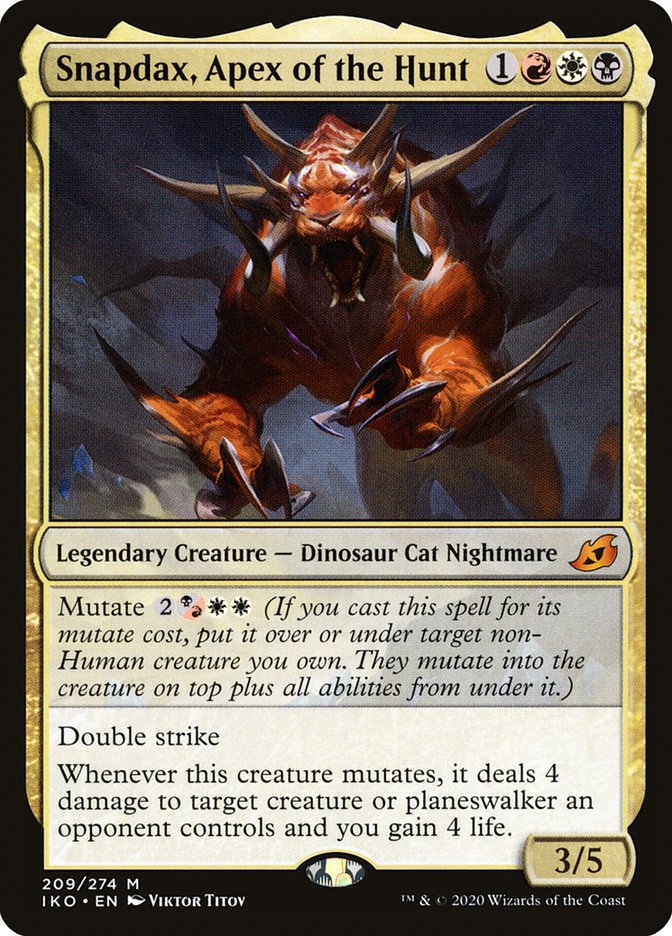 Snapdax, Apex of the Hunt [Ikoria: Lair of Behemoths] | Local Legends