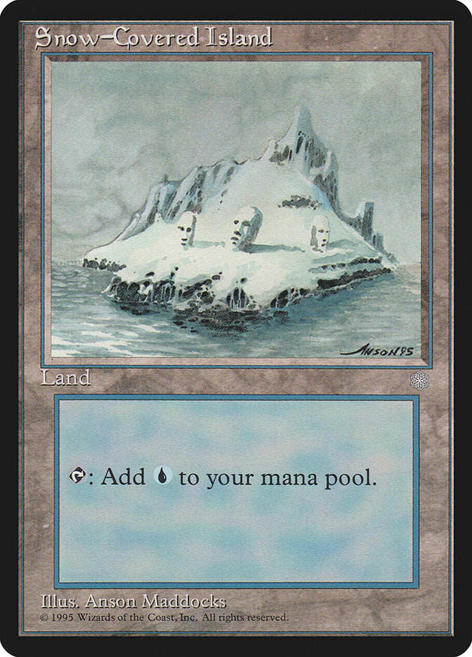 Snow-Covered Island [Ice Age] | Golgari Games