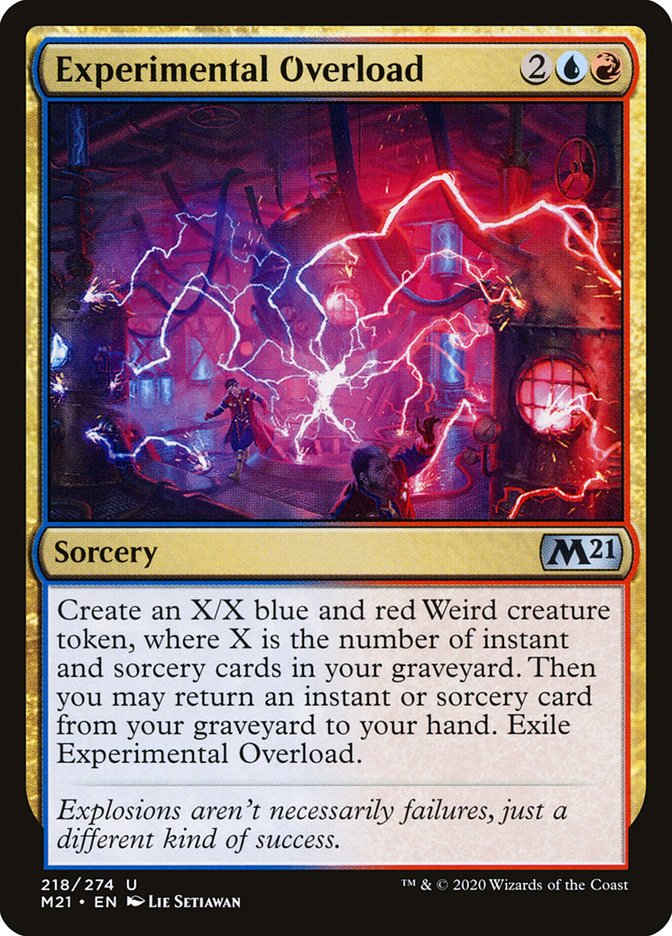 Experimental Overload [Core Set 2021] | Local Legends