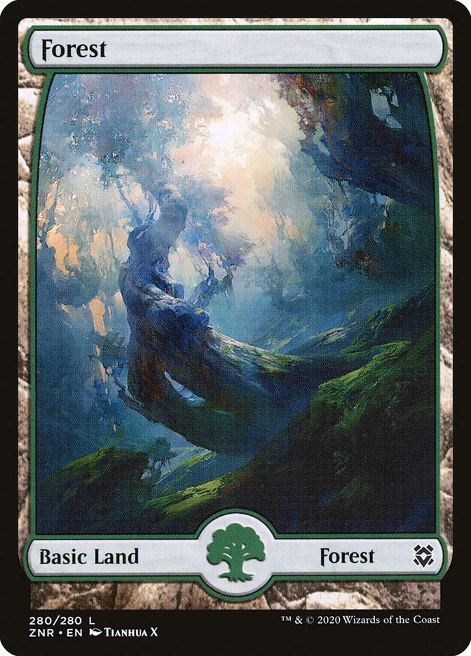 Forest (280) [Zendikar Rising] | Local Legends
