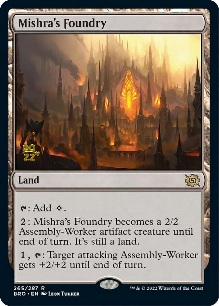 Mishra's Foundry [The Brothers' War: Prerelease Promos] | Local Legends