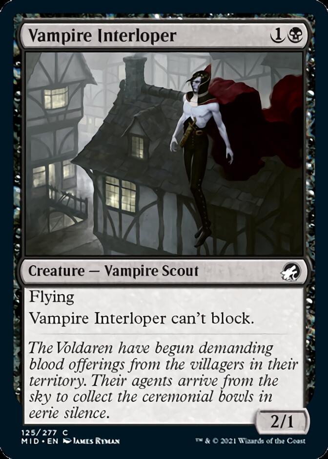 Vampire Interloper [Innistrad: Midnight Hunt] | Golgari Games