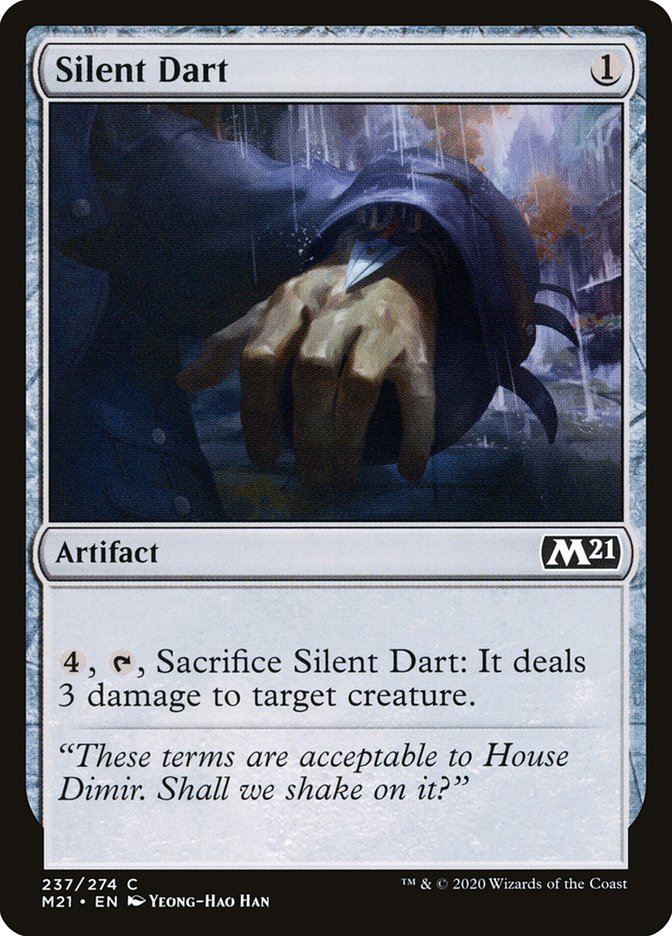 Silent Dart [Core Set 2021] | Local Legends