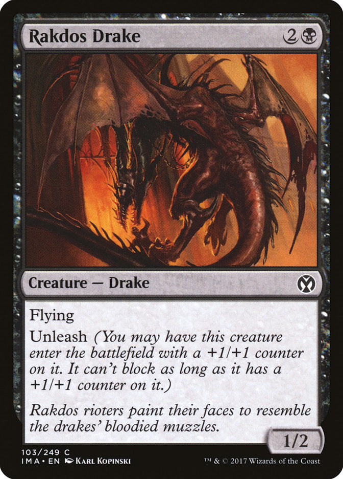 Rakdos Drake [Iconic Masters] | Golgari Games