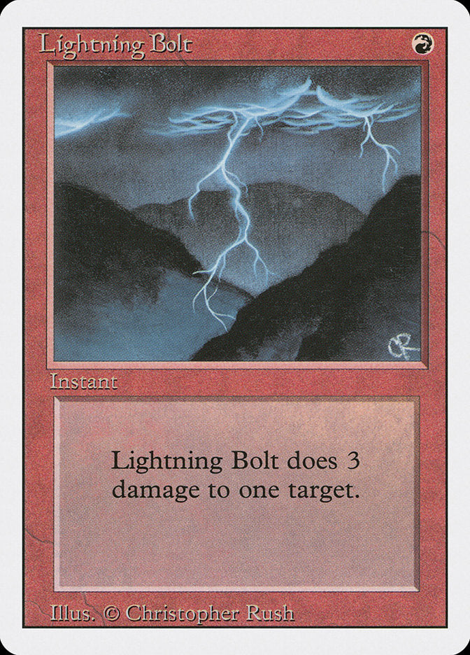 Lightning Bolt [Revised Edition] | Local Legends