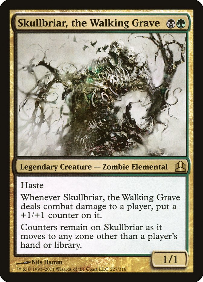 Skullbriar, the Walking Grave [Commander 2011] | Golgari Games