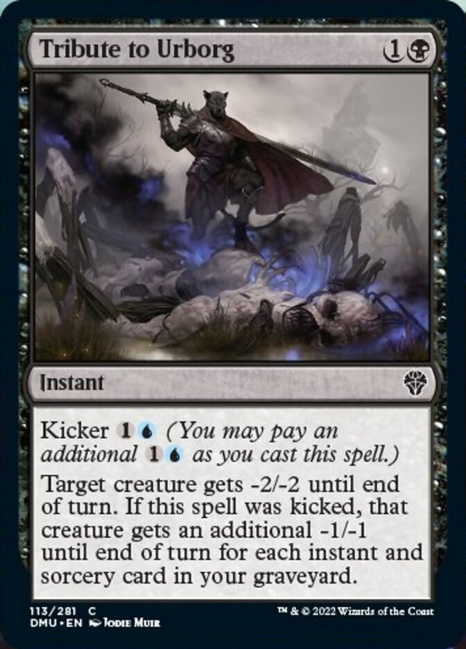 Tribute to Urborg [Dominaria United] | Local Legends