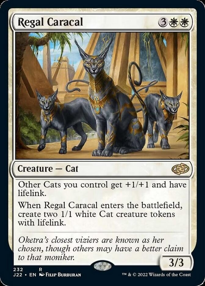 Regal Caracal [Jumpstart 2022] | Golgari Games