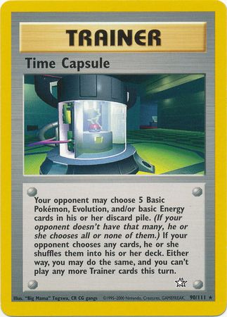 Time Capsule (90/111) [Neo Genesis Unlimited] | Golgari Games