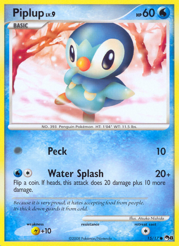 Piplup (15/17) [POP Series 8] | Golgari Games