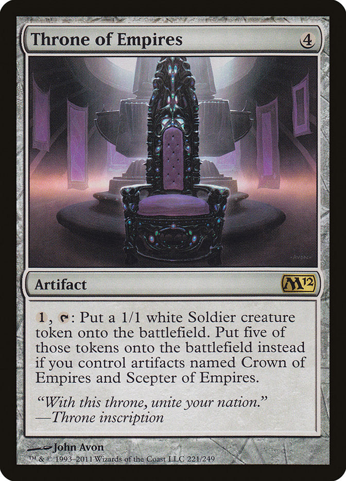 Throne of Empires [Magic 2012] | Local Legends