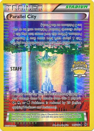 Parallel City (145/162) (Championship Promo Staff) [XY: BREAKthrough] | Golgari Games