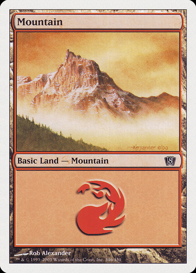 Mountain (346) [Eighth Edition] | Local Legends