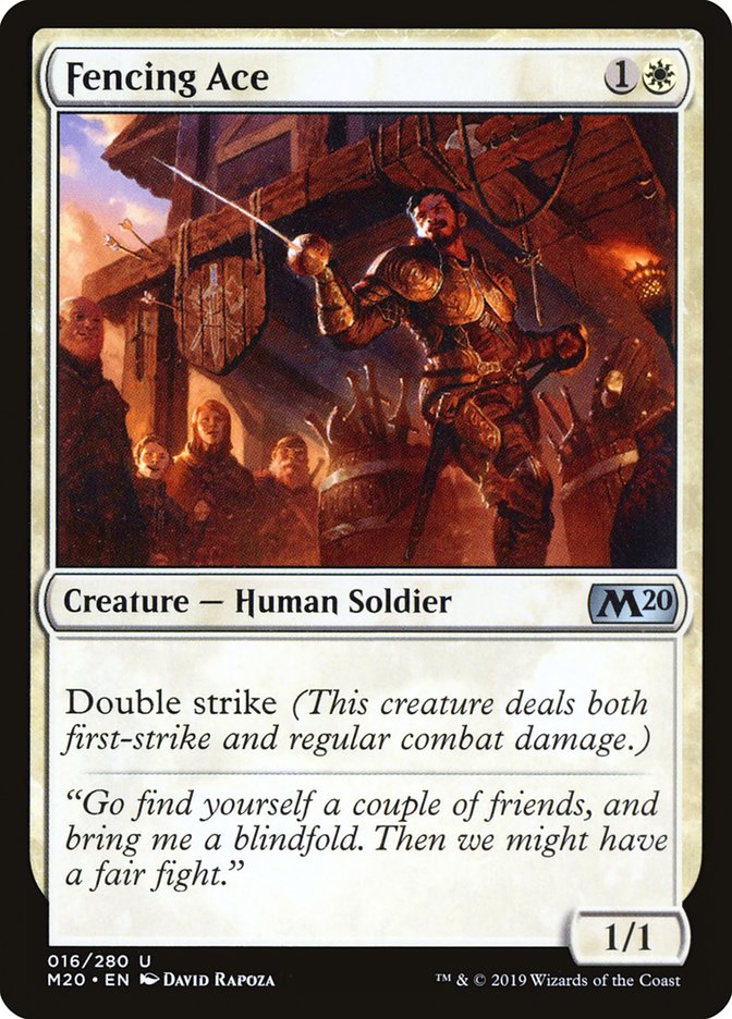 Fencing Ace [Core Set 2020] | Local Legends