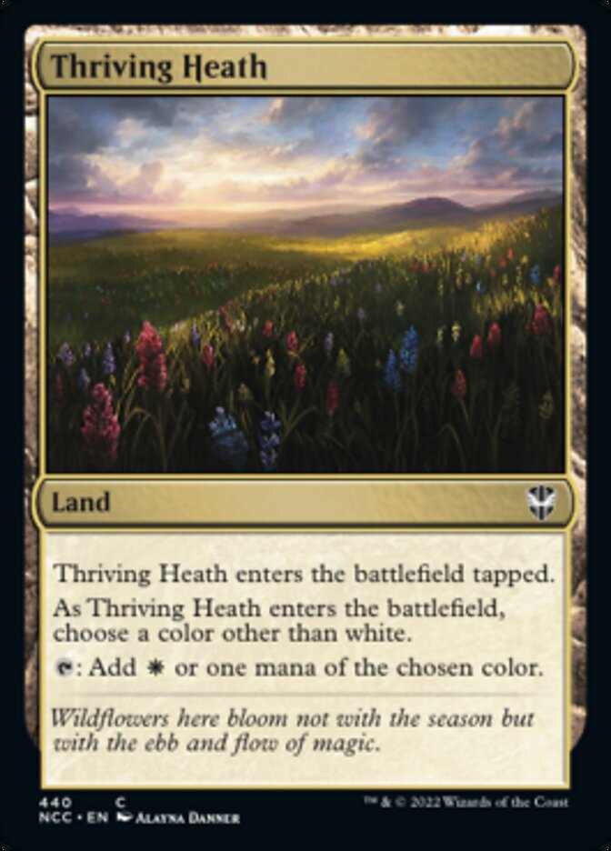 Thriving Heath [Streets of New Capenna Commander] | Golgari Games