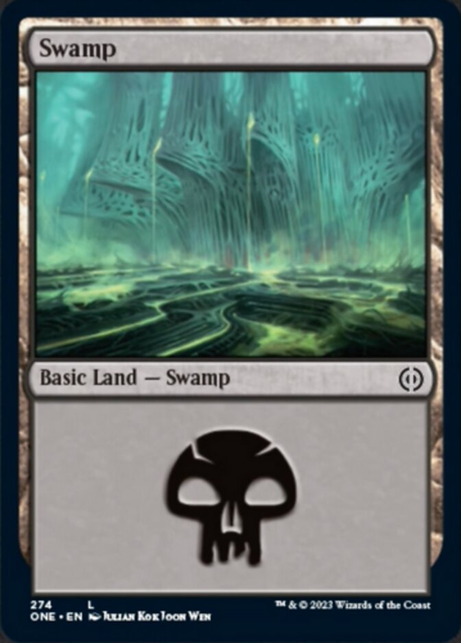 Swamp (274) [Phyrexia: All Will Be One] | Golgari Games