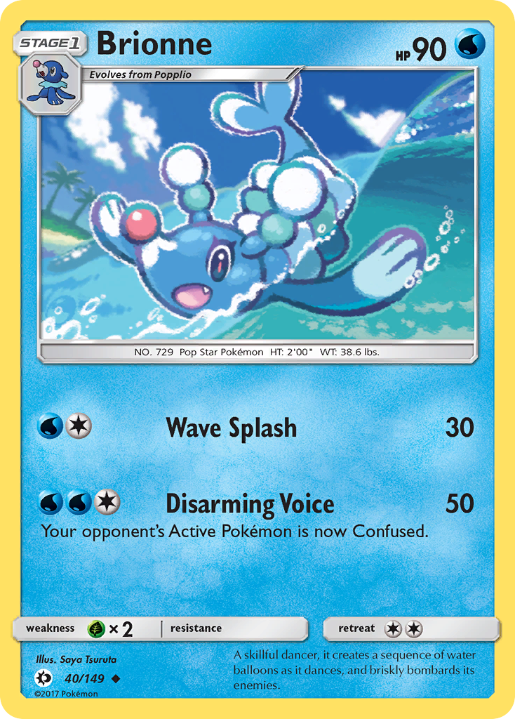 Brionne (40/149) [Sun & Moon: Base Set] | Golgari Games