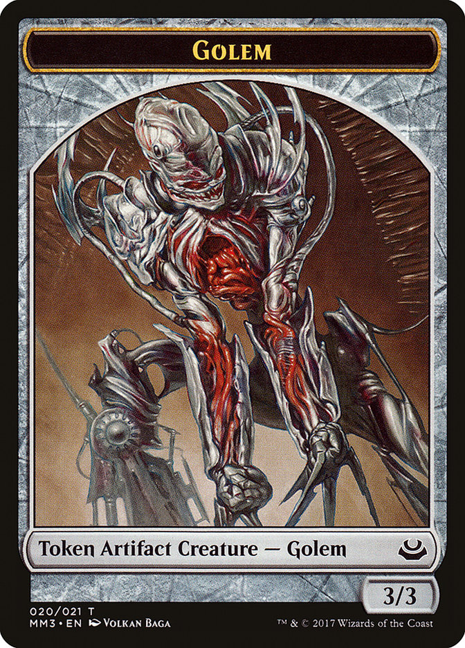 Golem Token [Modern Masters 2017 Tokens] | Golgari Games