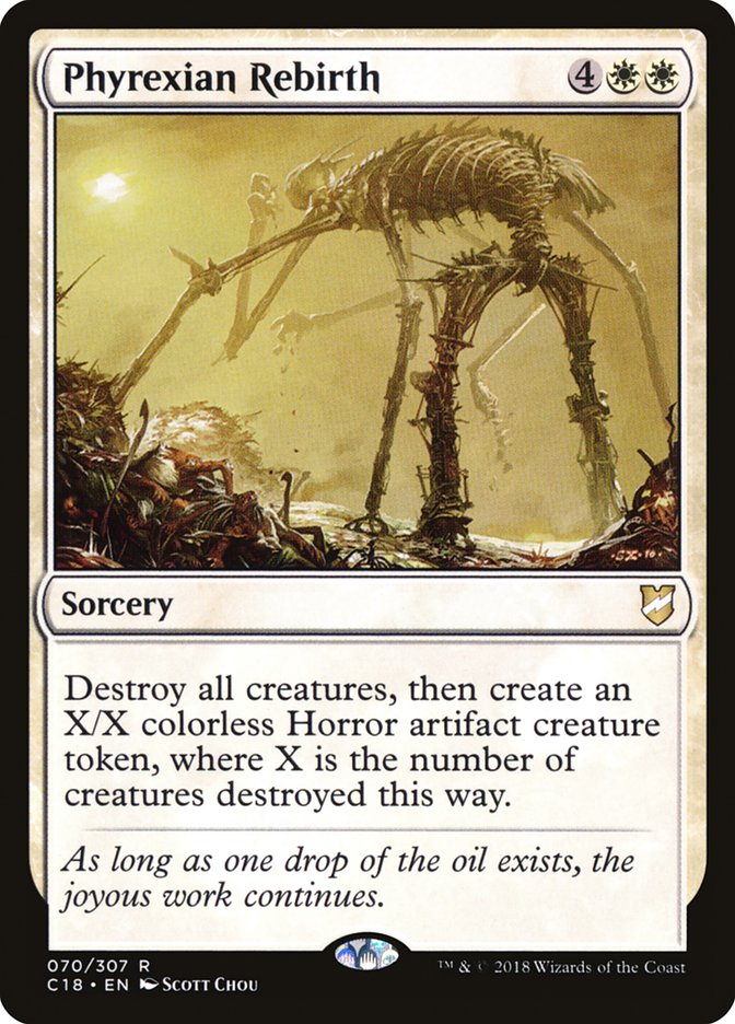 Phyrexian Rebirth [Commander 2018] | Local Legends