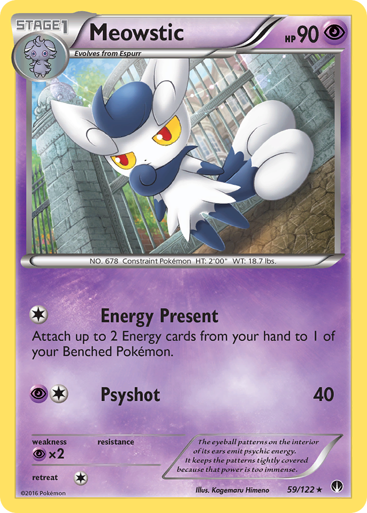 Meowstic (59/122) [XY: BREAKpoint] | Golgari Games