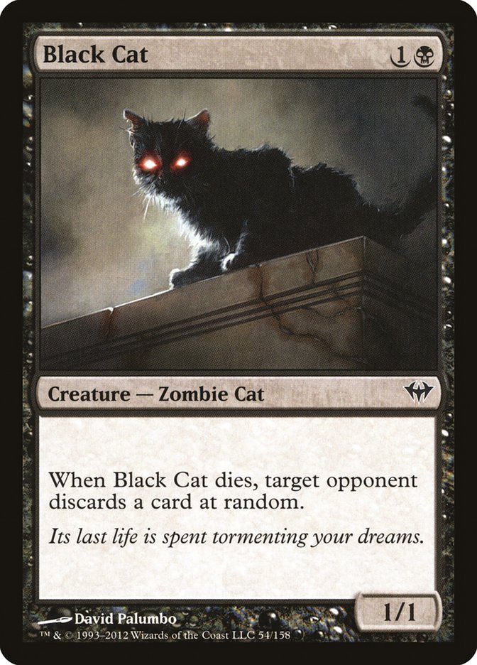 Black Cat [Dark Ascension] | Golgari Games