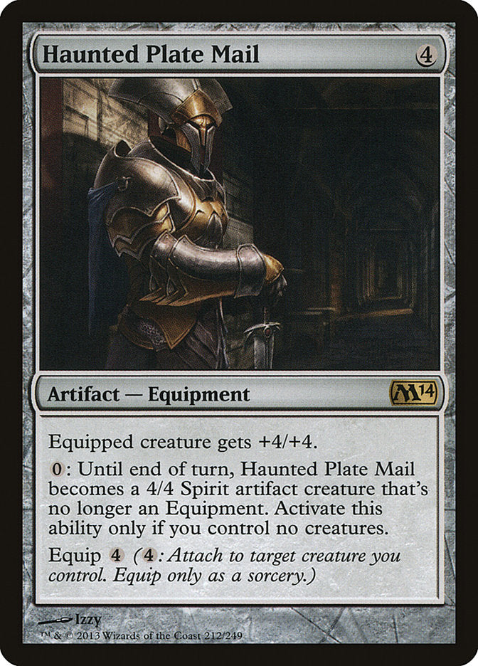 Haunted Plate Mail [Magic 2014] | Local Legends