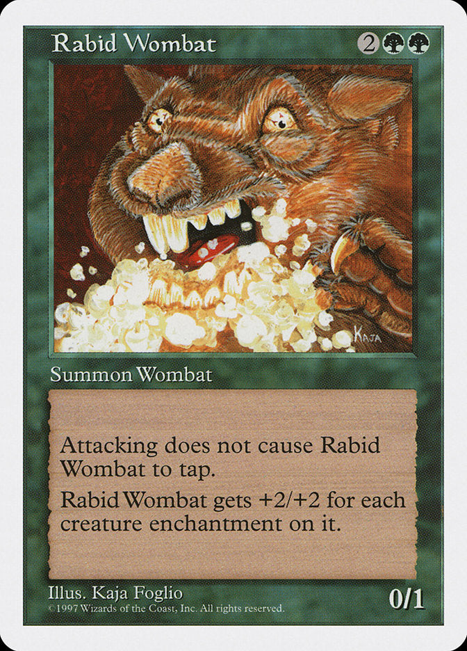 Rabid Wombat [Fifth Edition] | Local Legends