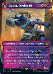 Blaster, Combat DJ // Blaster, Morale Booster (Shattered Glass) [Universes Beyond: Transformers] | Golgari Games