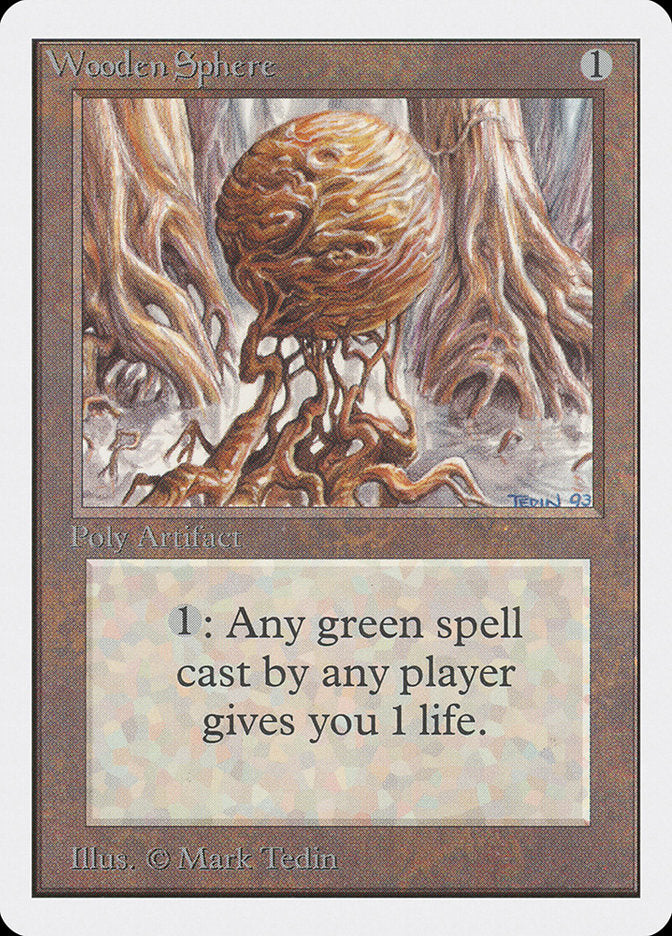 Wooden Sphere [Unlimited Edition] | Golgari Games