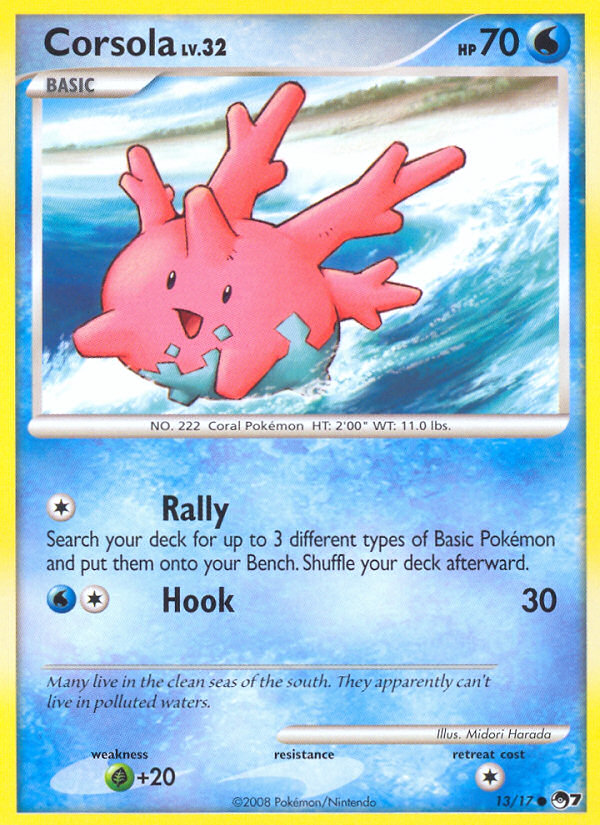 Corsola (13/17) [POP Series 7] | Golgari Games